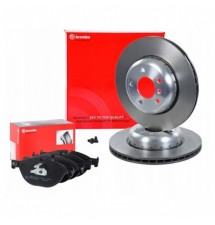 TARCZE + KLOCKI HAMULCOWE PRZÓD BMW F10 F11 330MM...