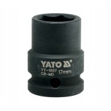 YATO NASADKA 1/2" UDAROWA 17 MM X 39 MM 6-KĄTNA KRÓTKA