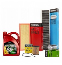 5L OLEJ 10W40 QUALITIUM ZESTAW FILTRÓW FORD MONDEO...