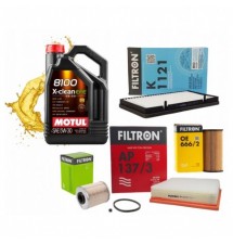 OLEJ MOTUL EFE 5W30 ZESTAW FILTRÓW OPEL VIVARO A 2.0...