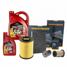 6L QUALITIUM 5W30 4X FILTRY...