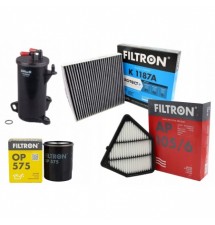ZESTAW 4X FILTRY OLEJ PALIWO POWIETRZE KABINA Honda...