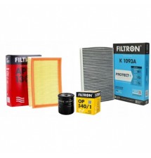 ZESTAW 3X FILTR POWIETRZE OLEJ KABINA PEUGEOT 307...