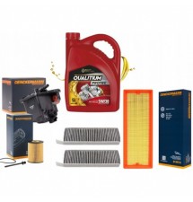 5L 5W30 OLEJ 4X FILTR...