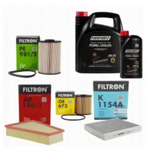 6L 5W30 FANFARO + 4X FILTRY...