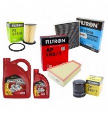 OLEJ 6L 5W30 QUALITIUM 4X FILTRY FORD MONDEO IV...