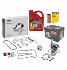 ZESTAW ŁAŃCUCHA ROZRZĄDU POMPA WODY OLEJ OPEL CORSA...