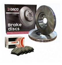 2X TARCZA HAMULCOWA TYŁ + KLOCKI 292MM WENTYLOWANA...