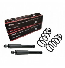 2X AMORTYZATOR SPRĘŻYNA ZAWIESZENIA TYŁ FIAT PUNTO