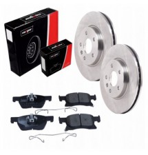 2X TARCZE HAMULCOWE + KLOCKI PRZÓD OPEL ASTRA K 276MM