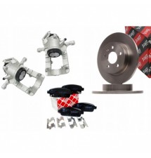 2 X ZACISK HAMULCOWY KLOCKI TARCZE TYŁ OPEL ASTRA J...