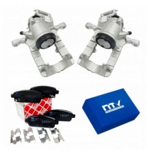 2 X ZACISK HAMULCOWY + KLOCKI TYŁ OPEL ASTRA J MOKKA...