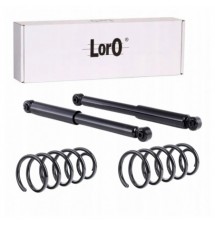 2X AMORTYZATOR + SPRĘŻYNY ZAWIESZENIA TYŁ SUZUKI...