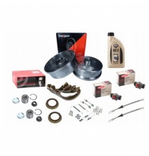 BĘBNY ŁOŻYSKA SZCZĘKI SPRĘŻYNKI CYLINDERKI OPEL...