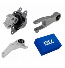 3X PODUSZKI MOCOWANIA SILNIKA OPEL CORSA C 1.0 1.2