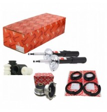 2X AMORTYZATOR OSŁONY ODBOJE GUMY PRZÓD BMW E60 SERIA 5