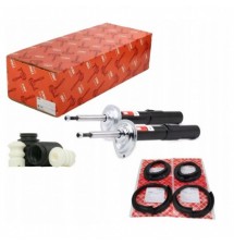 2X AMORTYZATOR OSŁONY ODBOJE GUMY PRZÓD BMW E60 SERIA 5