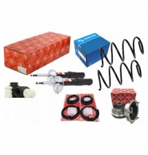 2X AMORTYZATOR PODUSZKI OSŁONY SPRĘŻYNY PRZÓD BMW...