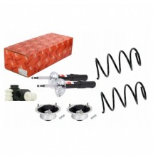 2X AMORTYZATOR PODUSZKI OSŁONY SPRĘŻYNY PRZÓD BMW...