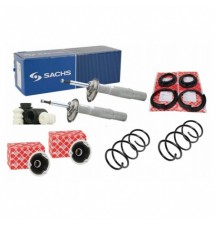 2X AMORTYZATOR PRZÓD OSŁONY SPRĘŻNY PODUSZKA BMW E60...