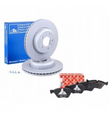 TARCZE + KLOCKI HAMULCOWE PRZÓD BMW F10 F11 330MM...