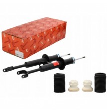 2X AMORTYZATOR PRZÓD + OSŁONY I ODBOJE BMW F10 F11