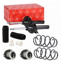 2X AMORTYZATOR + MOCOWANIE SPRĘŻYNY PRZÓD VW GOLF V...