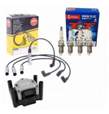 CEWKA + PRZEWODY + ŚWIECE AUDI SEAT SKODA VW AKL