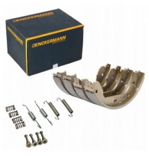 SZCZĘKI HAMULCOWE + SPRĘŻYNKI MONTAŻOWE BMW E60 E61