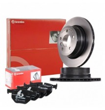 TARCZE + KLOCKI TYŁ BMW 5...