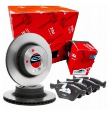 TARCZE + KLOCKI PRZÓD DO BMW 5 E60 E61 ZESTAW 310MM TRW