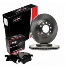 TARCZE + KLOCKI PRZÓD OPEL...