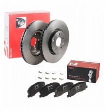 TARCZE + KLOCKI PRZÓD OPEL...