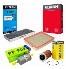 ZESTAW FILTRÓW OLEJ POWIETRZE PALIWO KABINA OPEL...