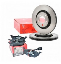 TARCZE + KLOCKI PRZÓD AUDI A3 8P VW GOLF IV 4 BORA...