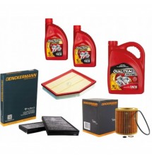 7L 5W30 OLEJ FILTR OLEJ POWIETRZE KABINA BMW E60...