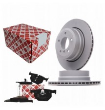 TARCZE + KLOCKI TYŁ BMW 5 E60 E61 520 523 525 530 320MM