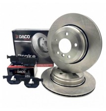 TARCZE + KLOCKI TYŁ BMW 5...