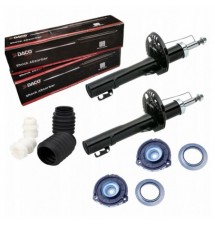 2X AMORTYZATOR OSŁONY ODBOJE PODUSZKI VW POLO IV...