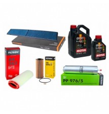 6L OLEJ 5W30 FILTRY POWIETRZE OLEJ PALIWO KABINA BMW...