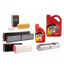 6L OLEJ 5W30 FILTRY POWIETRZE OLEJ PALIWO KABINA BMW...