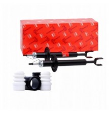 2X AMORTYZATOR PRZÓD OSŁONY ODBOJE AUDI A6 C6