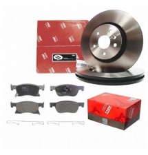 TARCZE HAMULCOWE + KLOCKI PRZÓD OPEL ASTRA K 300MM