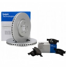 TARCZE HAMULCOWE + KLOCKI PRZÓD OPEL ASTRA K 300MM