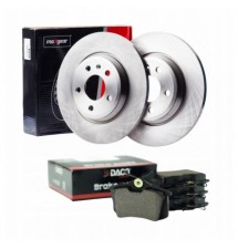 TARCZE HAMULCOWE + KLOCKI TYŁ VW PASSAT B5 4X4 AUDI...