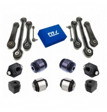 WAHACZE ŁĄCZNIKI TULEJE ZAWIESZENIA TYŁ ZESTAW BMW...