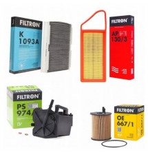 ZESTAW FILTRÓW OLEJ KABINA PALIWO POWIETRZE C2 C3...