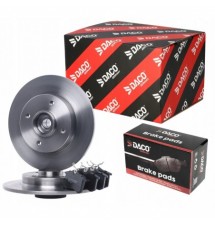 TARCZE + ŁOŻYSKO KLOCKI TYŁ...