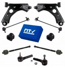 2X WAHACZE KOŃCÓWKI ŁĄCZNIKI GUMY DRĄŻKI PRZÓD OPEL...