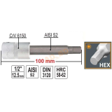 YATO KLUCZ TRZPIENIOWY HEX 1/2" 10MM L100MM